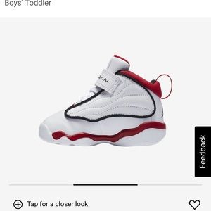 Toddler Jordan pro sneakers